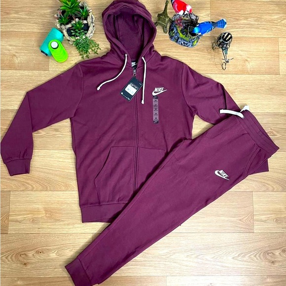 Burgundy Nike Set Bossy Wholesale | escapeauthority.com